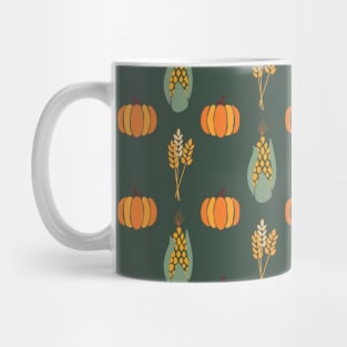 Pumpkins and Corn Mug